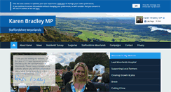 Desktop Screenshot of karenbradley.co.uk